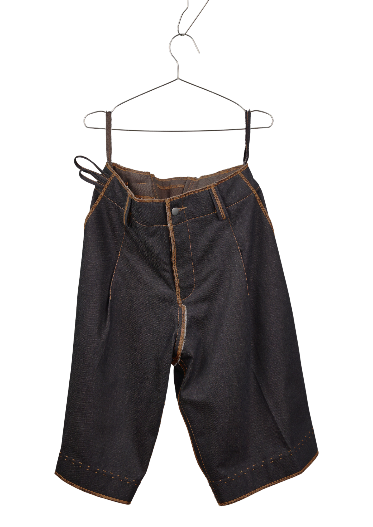 Sakay Shorts in Choco Denim