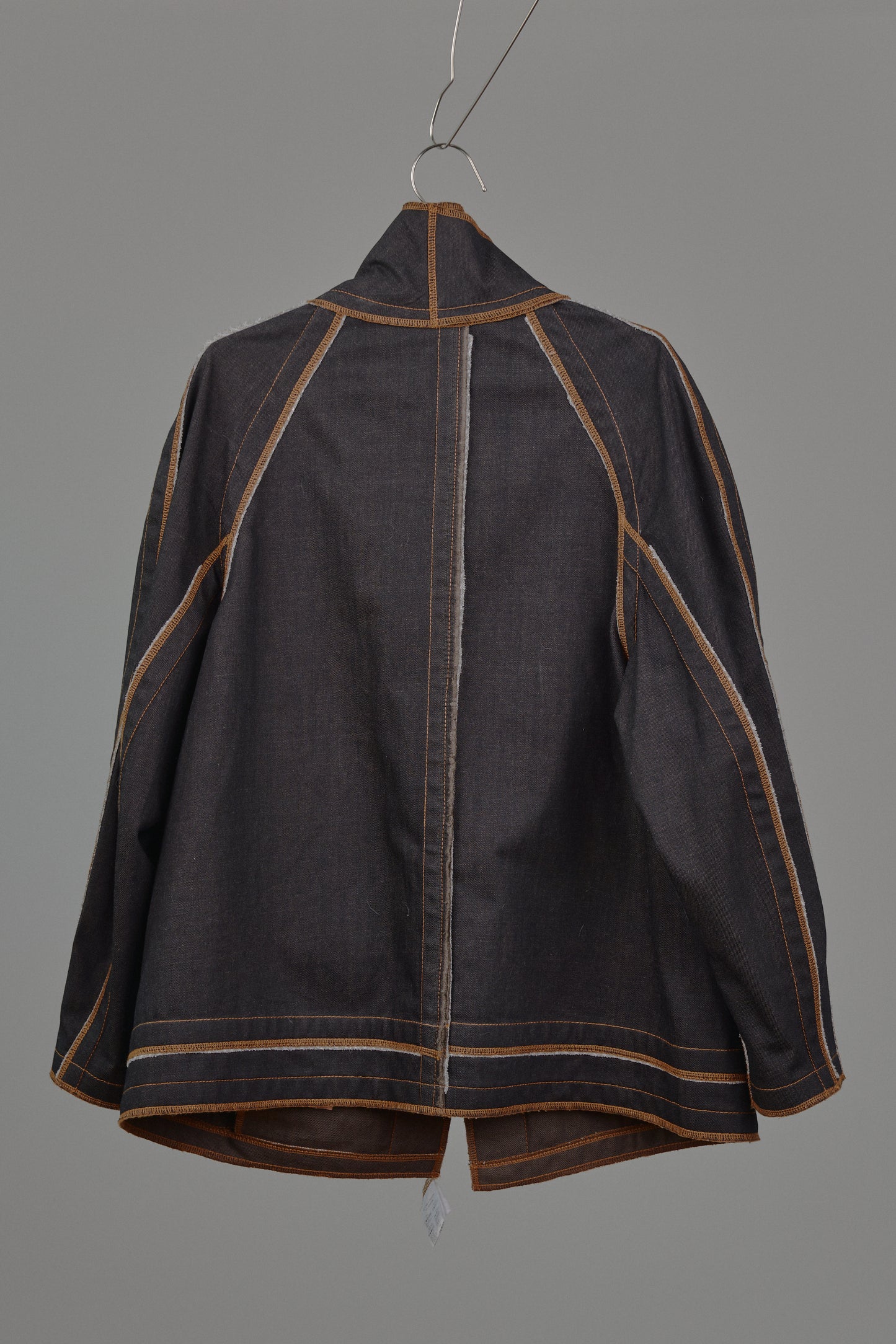 Jan Shell Jacket in Choco Denim