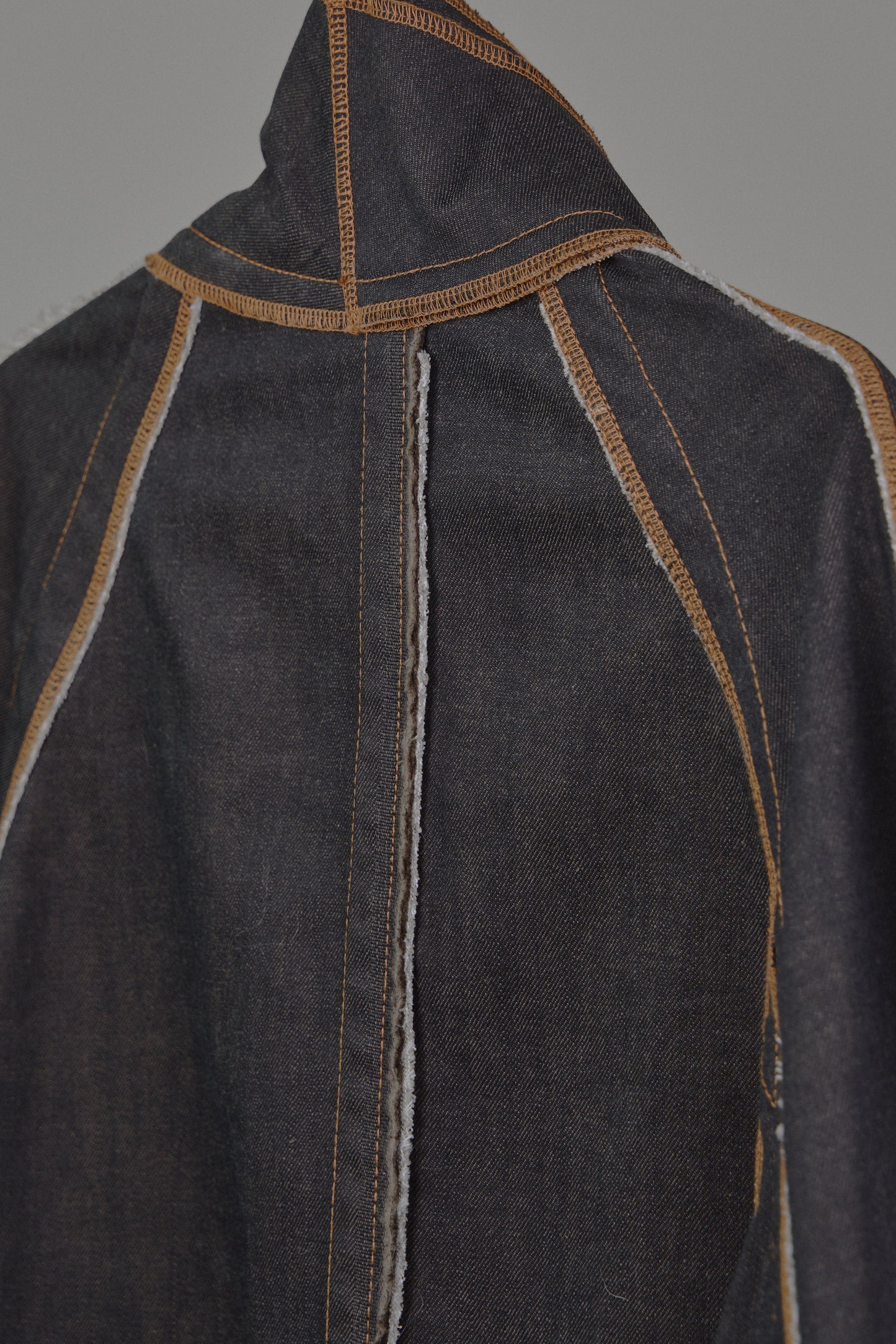 Jan Shell Jacket in Choco Denim