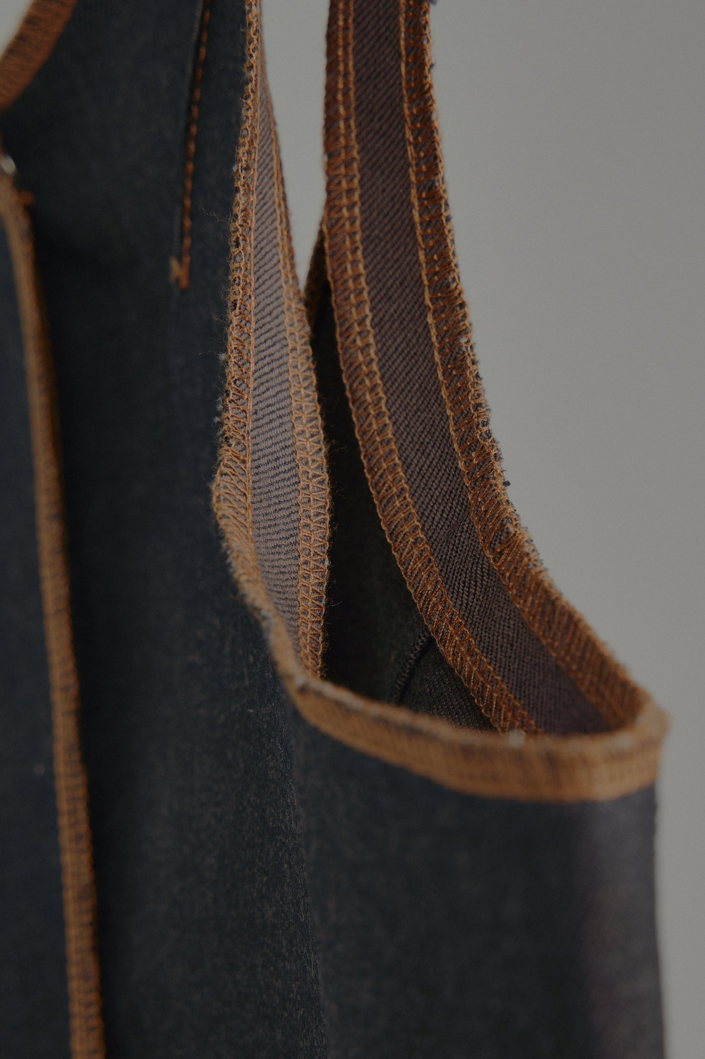 Shamz Top in Choco Denim