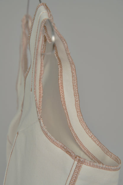 Shamz Top in Cream Canvas