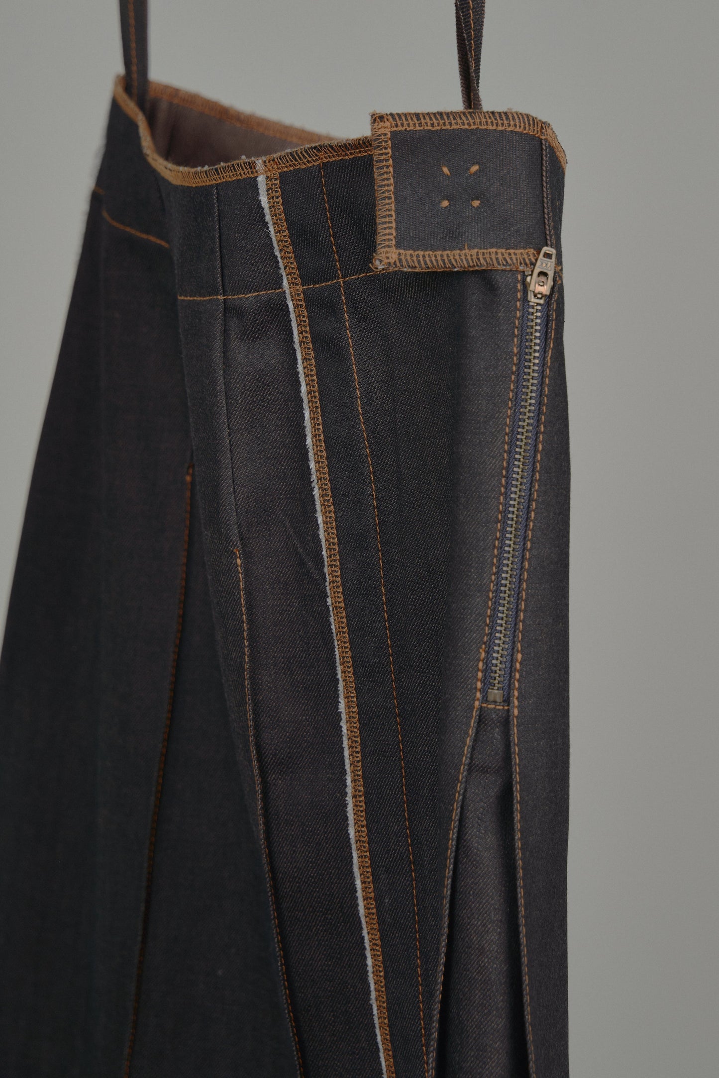 Galang Skirt in Choco Denim