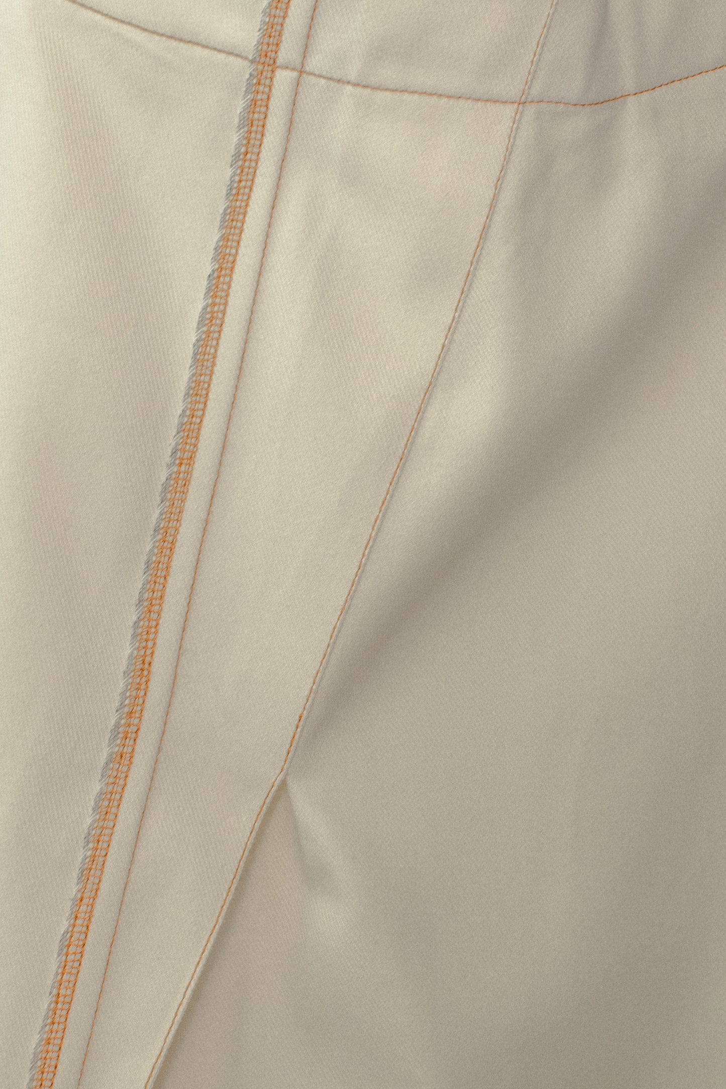 Galang Skirt in Cream Canvas